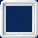 Jung simple Cadre Cache blanc-alpin CD581WW 1 pc(s)