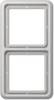 Jung x2 Cadre Cache gris CD582LG 1 pc(s)