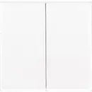 Jung x2 Cache Interrupteur pour gamme, Bouton-poussoir pour gamme blanc crème LS995 1 pc(s)