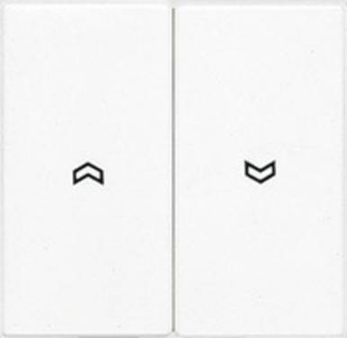 Jung x2 Cache Interrupteur pour stores  blanc LS995PWW 1 pc(s)