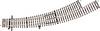 (H0) Voie Rocoline (sans ballast) 42472 Aiguillage enroulé, à gauche 1 pc(s)