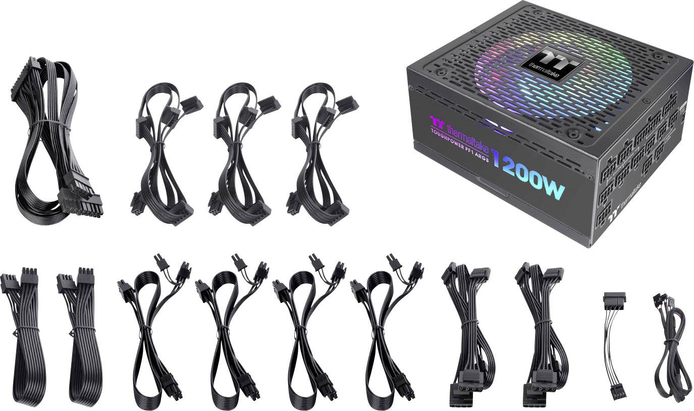 Thermaltake Toughpower PF1 ARGB Alimentation PC 1200 W ATX 80PLUS® Platinum-7