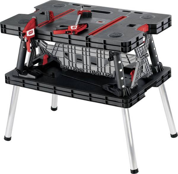 Établi rabattable KETER 237005  (l x H x P) 85 x 75.5 x 55 cm