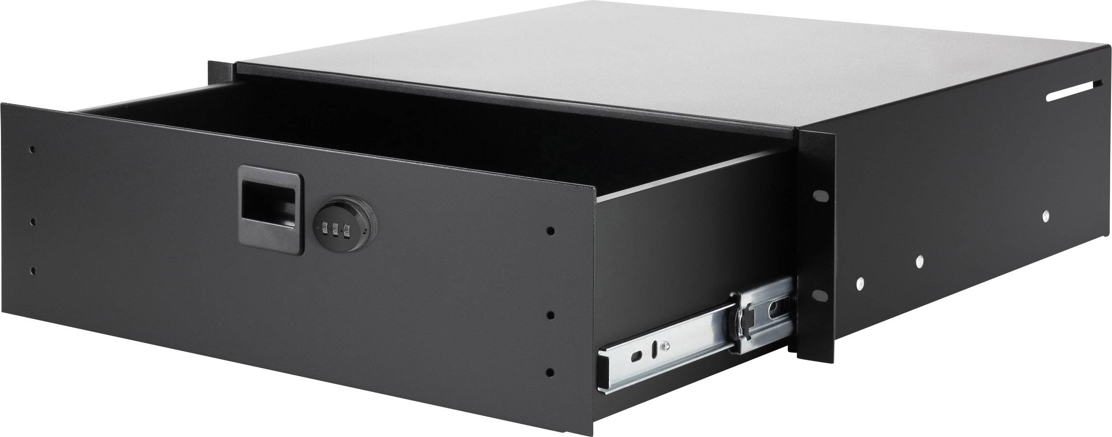 Tiroir de rack 19 pouces Adam Hall 87403ACL 3 UH aluminium 1 pc(s)
