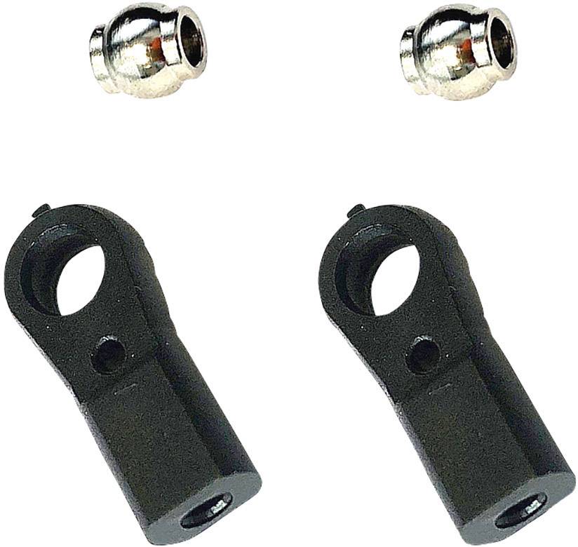 Famotec CKM-30ZK plastique, laiton Tête sphérique avec filetage intérieur M3 2 pc(s)