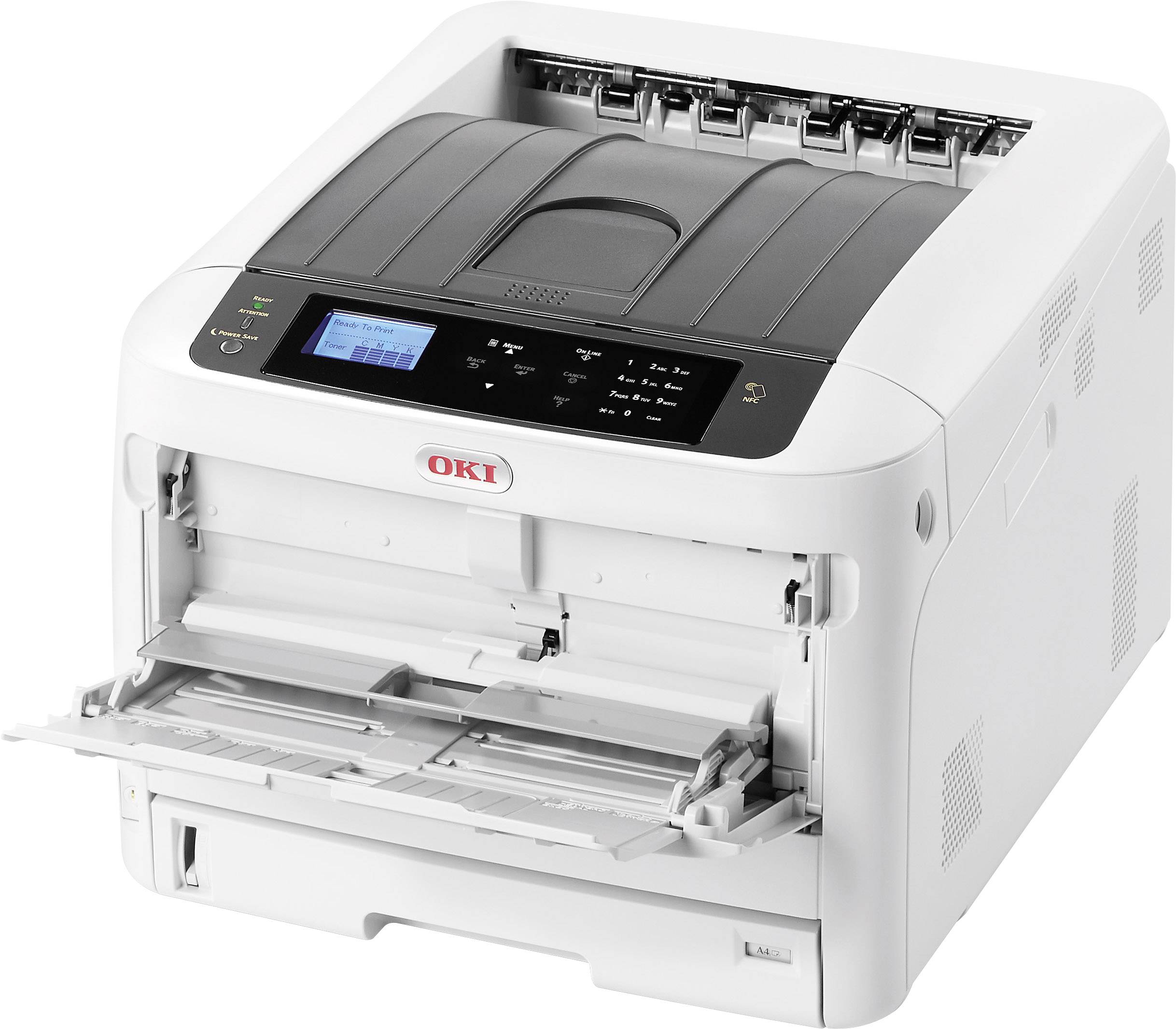 OKI C824dn Imprimante à jet d'encre LED, couleur couleur A3 26 pages/min (ISO) 26 pages/min (ISO) 1200 x 600 dpi réseau,-10