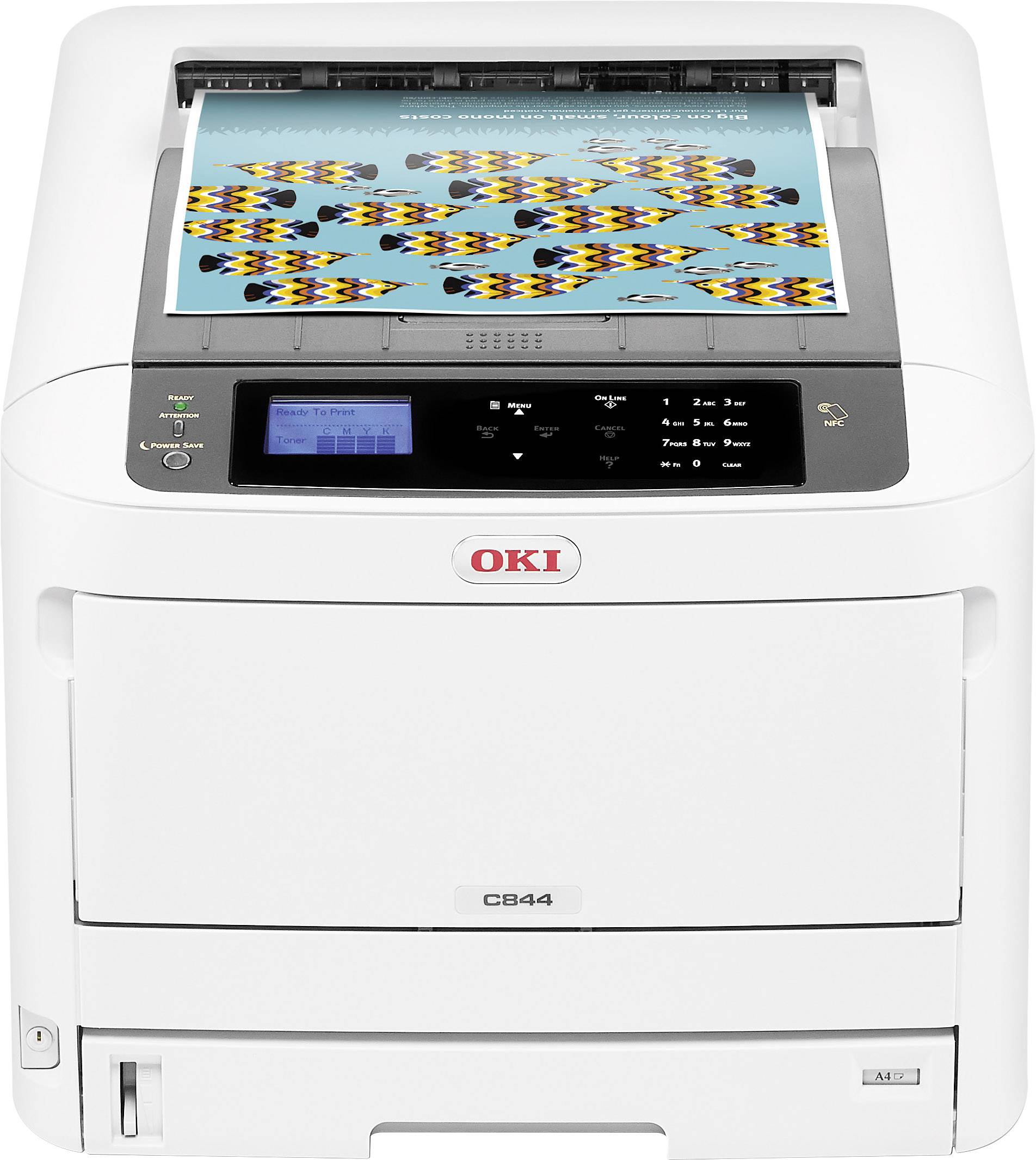 OKI C 844 dnw Imprimante à jet d'encre LED, couleur couleur A3 36 pages/min (ISO) 36 pages/min (ISO) 1200 x 1200 dpi rés-0