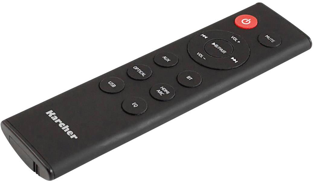 Karcher SB 800S Barre de son noir avec subwoofer filaire, USB, fixation murale-1