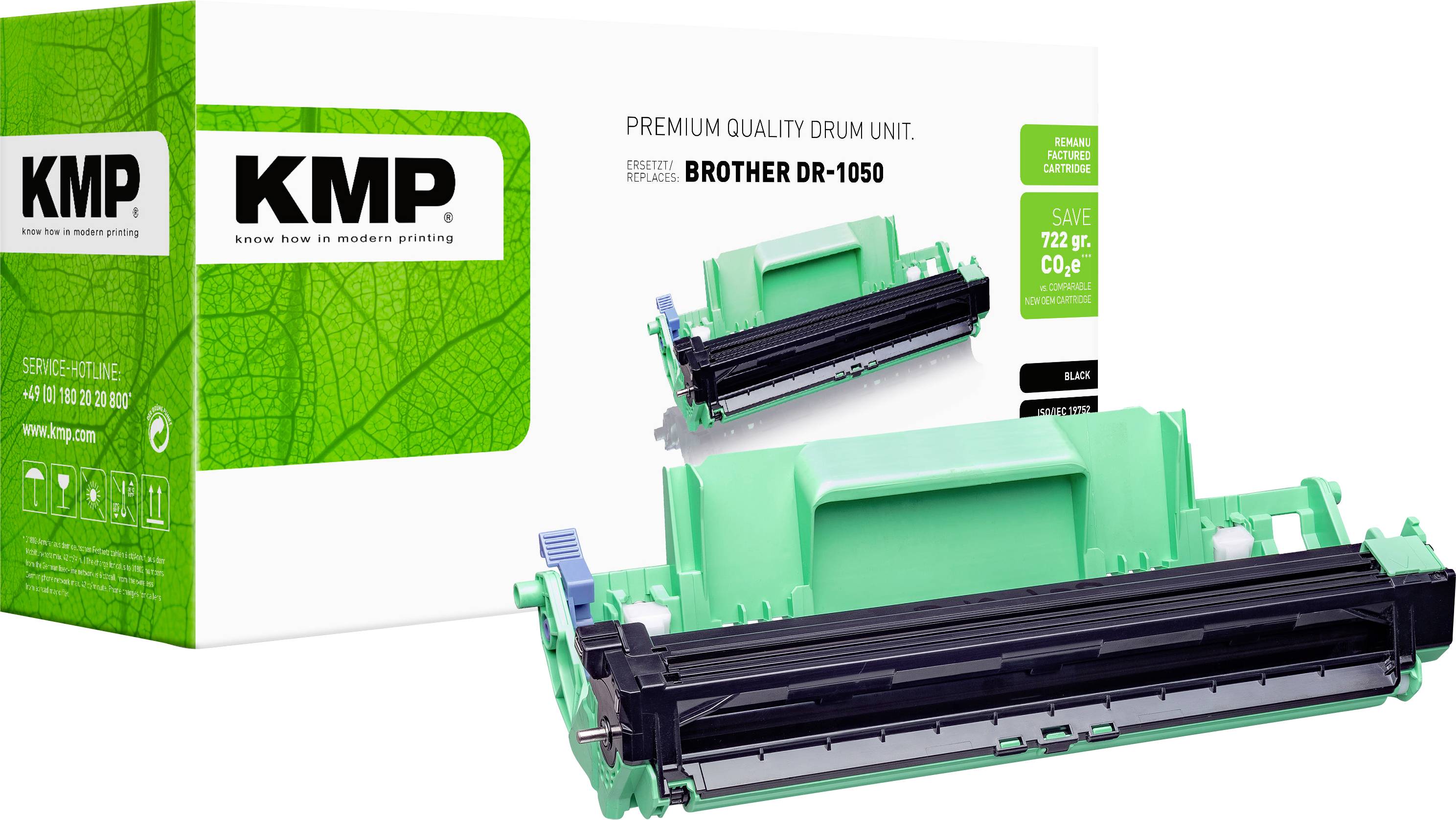 KMP Tambour remplace Brother DR-1050, DR1050 compatible couleur 10000 pages B-DR29 1260,7000