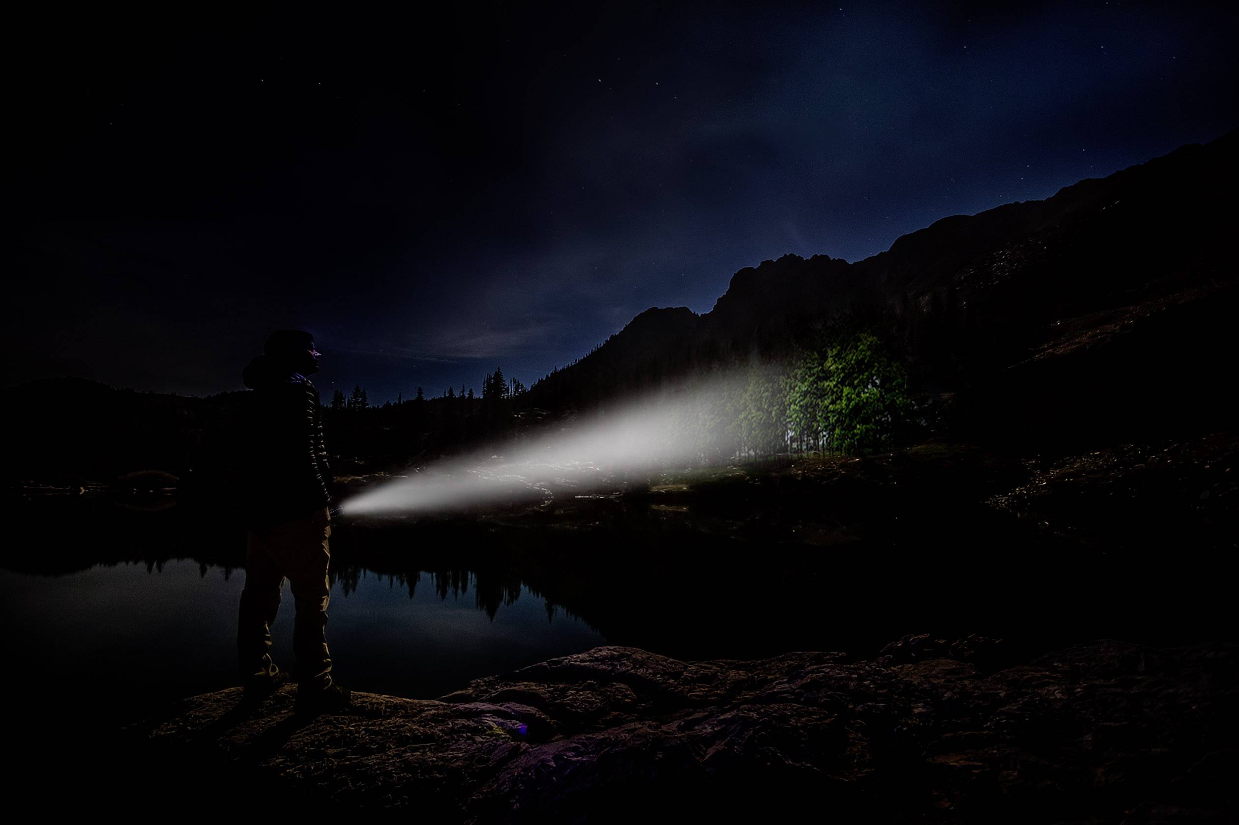 Tapfer 5001LTF LED Lampe de poche taille du point réglable, avec clip ceinture à pile(s) 350 lm 116 g-8