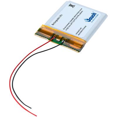 Batterie Lithium-Polymère 'Auch', 802248, 3,7 V, 450 mAh, avec deux fils de connexion.