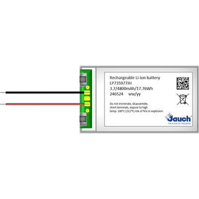 Jauch Quartz LP735977JH Pile rechargeable spéciale prismatique avec câble Li-Ion 3.7 V 5000 mAh