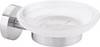 tesa MOON 40310-00000-00 Porte-savon argent, blanc (satiné)