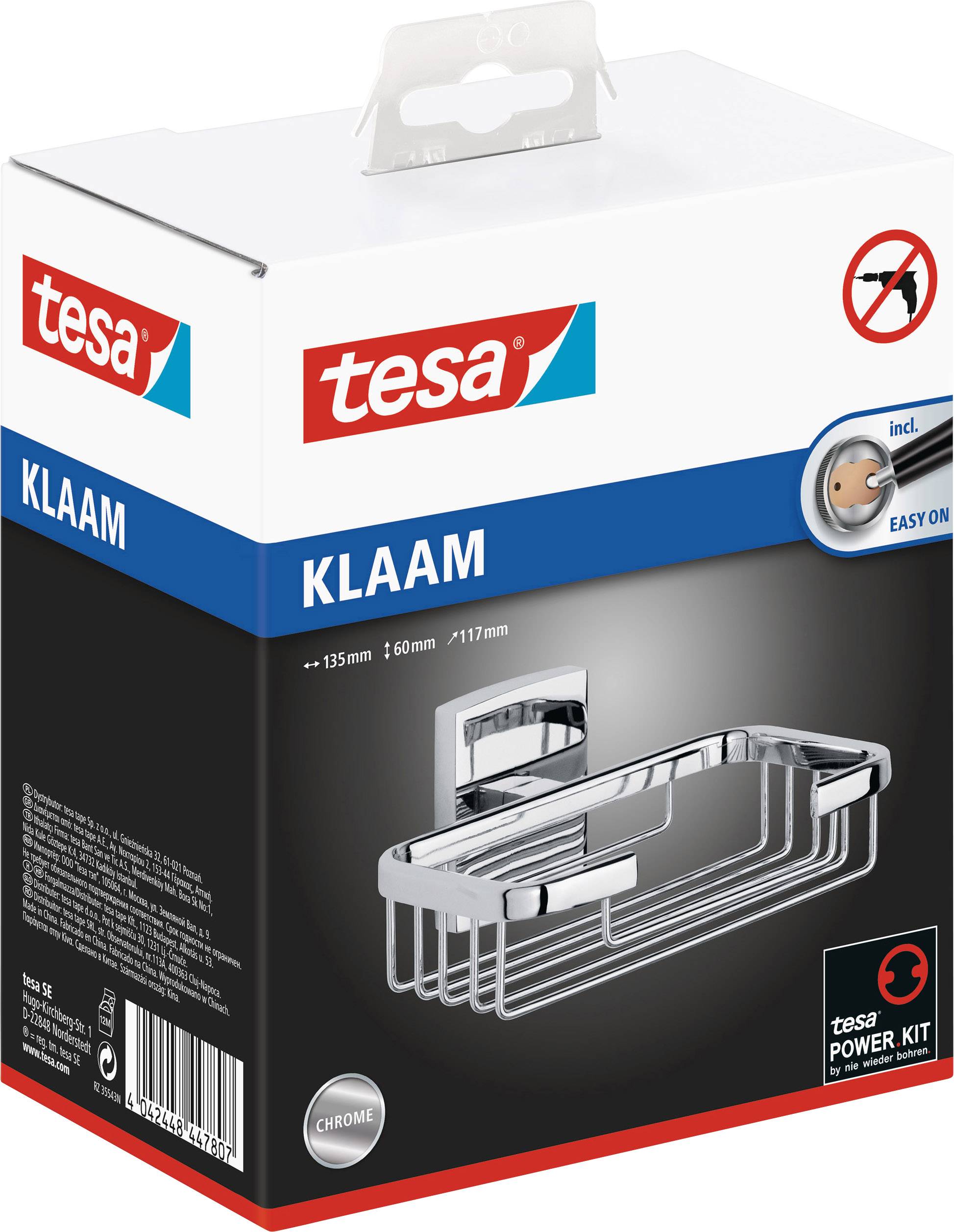 tesa klaam 40269-00000-00 Porte-savon chrome (brillant)-3