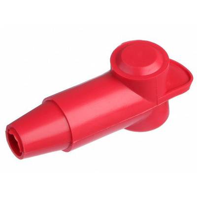 Kazoo en plastique rouge, un instrument de musique simple qui produit des sons en y soufflant.