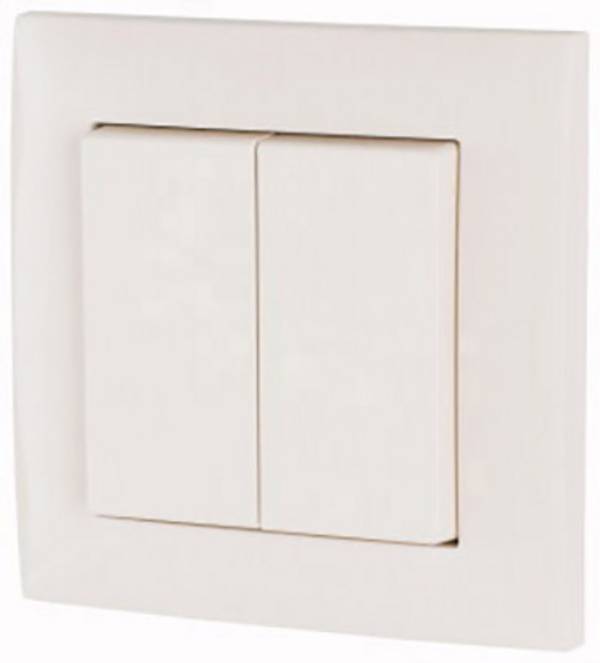 CPAD-00/194 Eaton xComfort 2 canaux Interrupteur mural   blanc