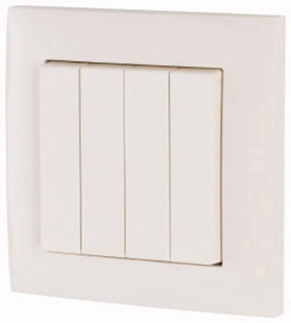 CPAD-00/195 Eaton xComfort 4 canaux Interrupteur mural   blanc