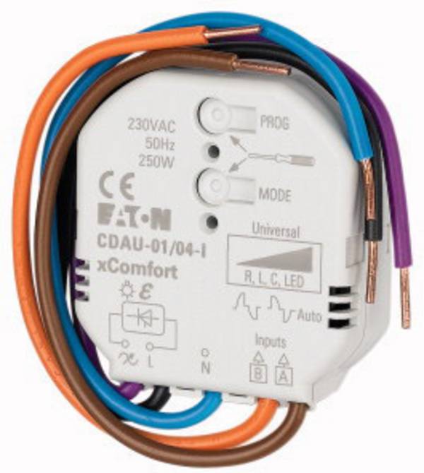 CDAU-01/04-I Eaton xComfort  Actionneur de gradation   blanc