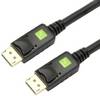 Câble de raccordement TECHly DisplayPort Fiche mâle DisplayPort 0.50 m noir ICOC-DSP-A-005 blindé Câble DisplayPort