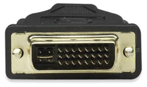 Câble de raccordement TECHly DVI Fiche mâle DVI-I 24+5 pôles, Fiche mâle DVI-I 24+5 pôles 1.80 m noir ICOC-DVI-8900 Câbl-2