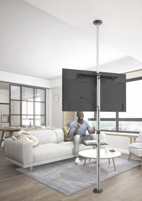 TECHly ICA-TR32 Pied pour TV 94,0 cm (37") - 177,8 cm (70") support sur pied , support de plafond-0