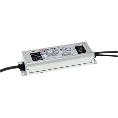 Un dispositif électronique rectangulaire avec des câbles à chaque extrémité et une étiquette portant des spécifications techniques sur sa face supérieure.