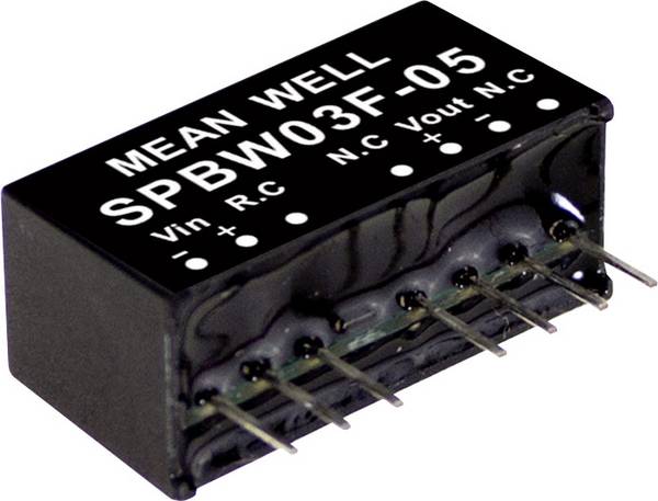 Module convertisseur CC/CC MEAN WELL SPBW03F-05 Nbr. de sorties: 1 x 600 mA 3 W 1 pc(s)