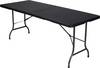 Perel folding table rattan Table de camping noir FP180R Charge (poids) max. 100 kg