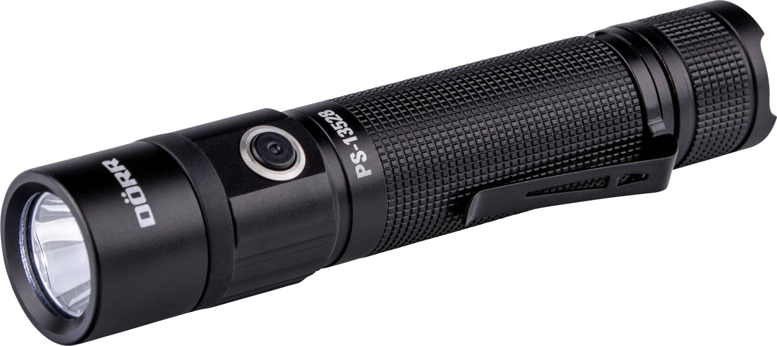 DÖRR Premium Steel PS-13528 LED Lampe de poche à batterie 1000 lm 145 g-4