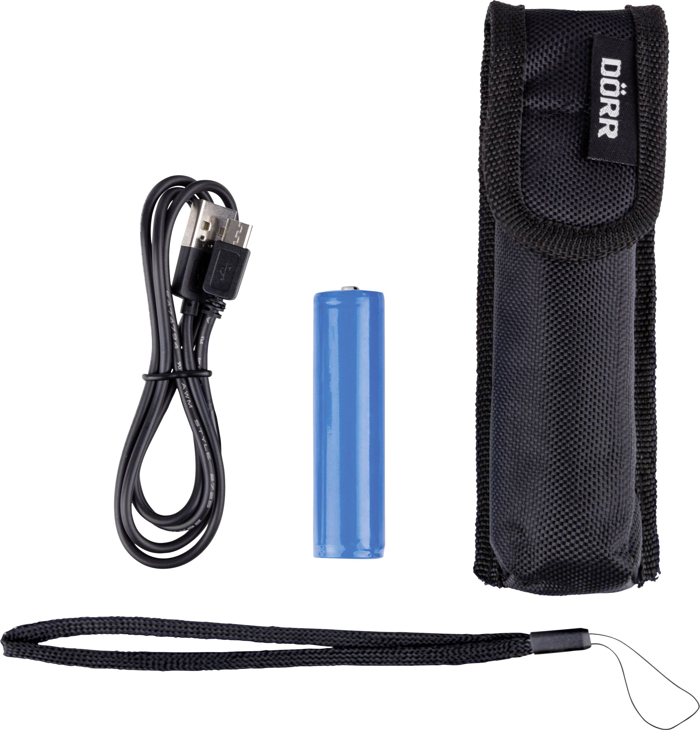 DÖRR Premium Steel PS-13528 LED Lampe de poche à batterie 1000 lm 145 g-5