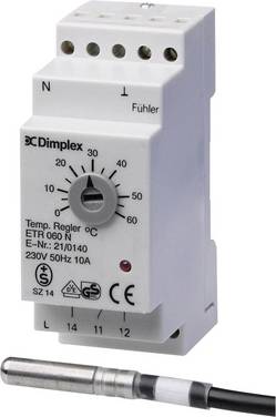 Régulateur de température avec capteur à distance Dimplex ETR 060 N     1 pc(s)