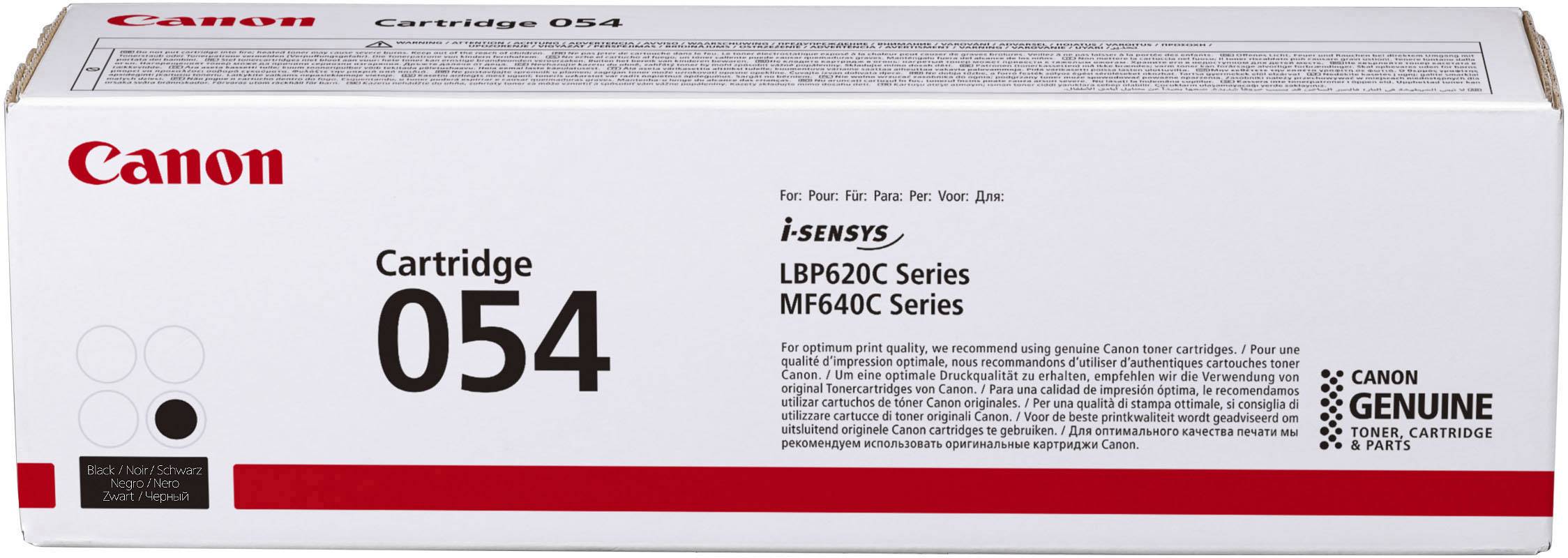 Canon Toner 054 d'origine noir 1500 pages 3024 C 002