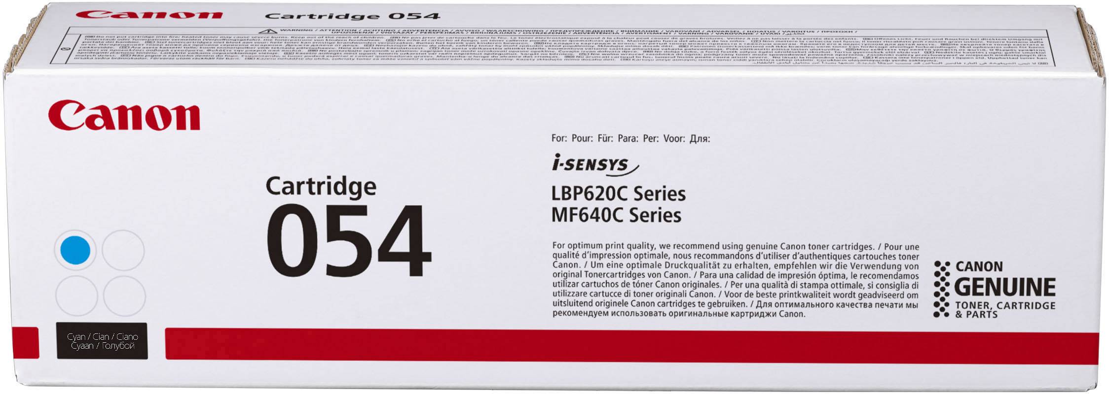 Canon Toner 054 d'origine cyan 1200 pages 3023C002