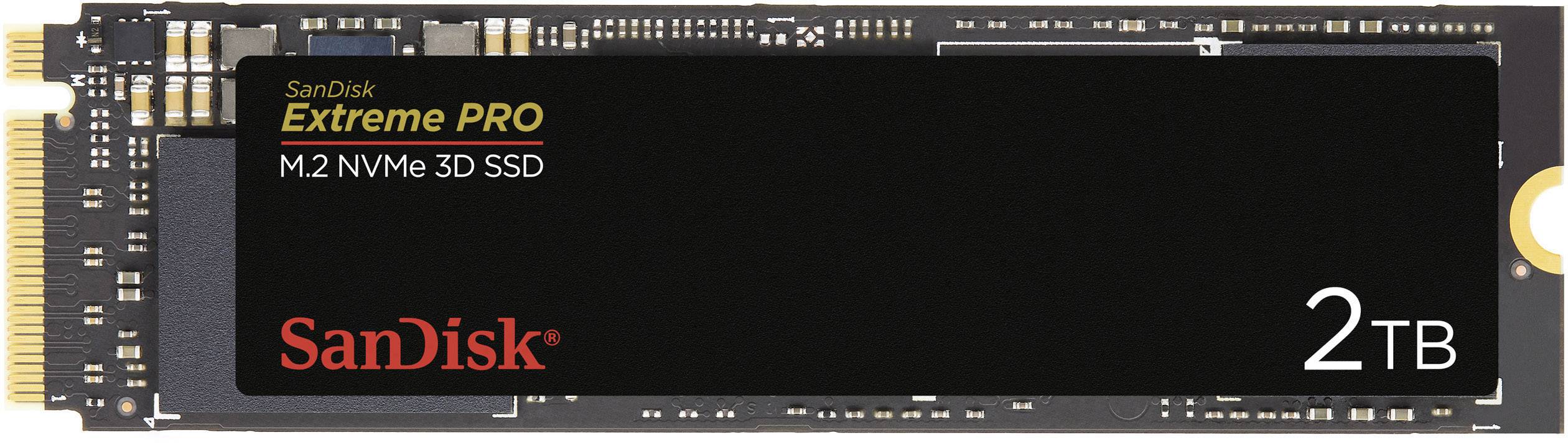 SanDisk Extreme PRO® 3D 2 TB SSD interne NVMe/PCIe M.2 M.2 NVMe