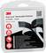 Attache-câble Dual Lock 3M SJ354B, noir, bande de fixation refermable, 25 mm x 2,5 m, adapté aux applications intérieures et extérieures.