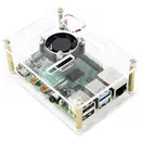 Renkforce RBP-PLC100 Boîtier pour ordinateur monocarte Convient pour (kits de développement): Raspberry Pi®, Banana Pi,