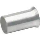 Embout simple d'extrémité de câble Klauke 738V 2.5 mm² x 8 mm argent 1000 pc(s)