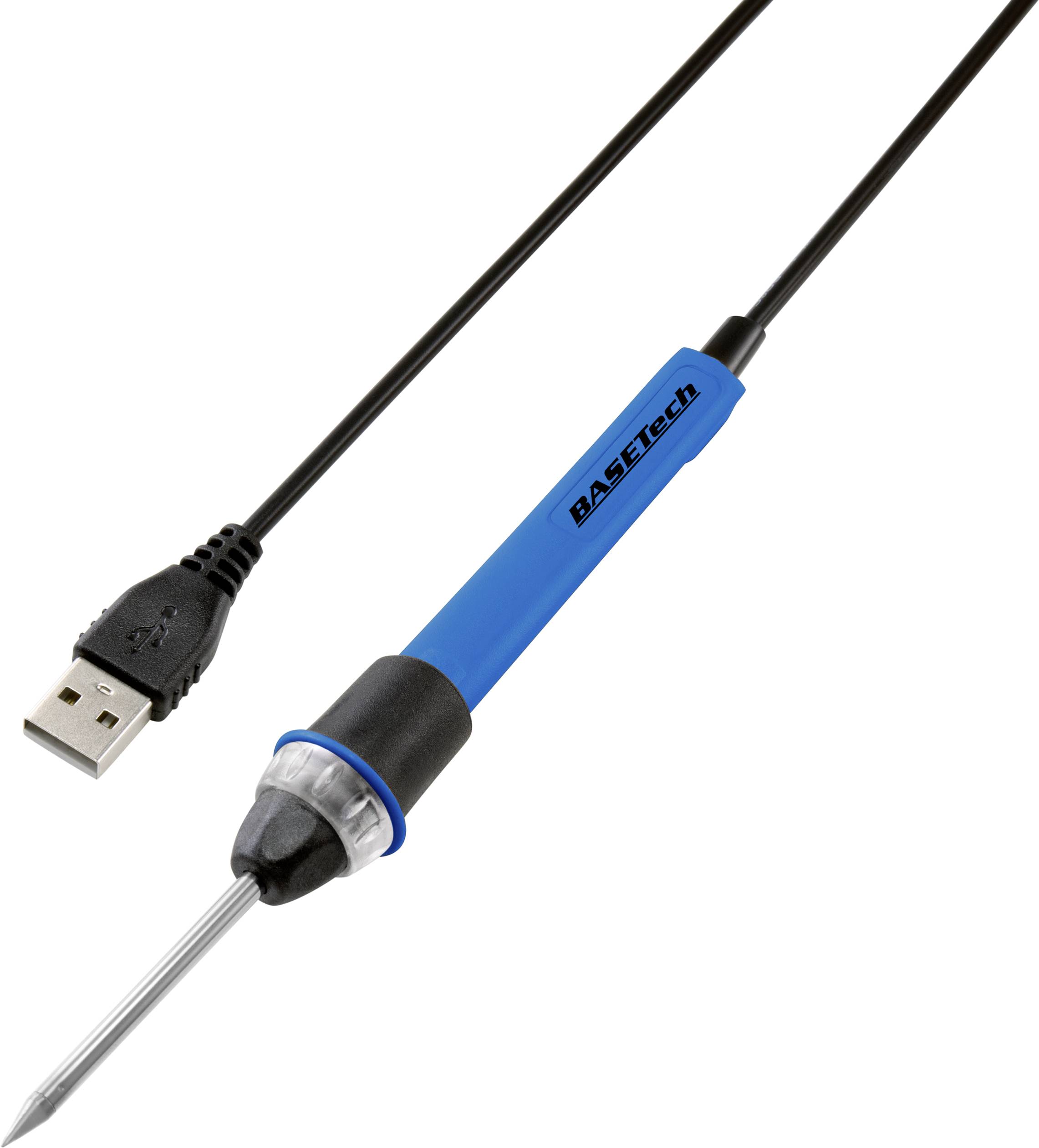 Basetech LWK-171 Set de soudure 5 V/DC 8 W en forme de burin, conique 480 °C (max)-0