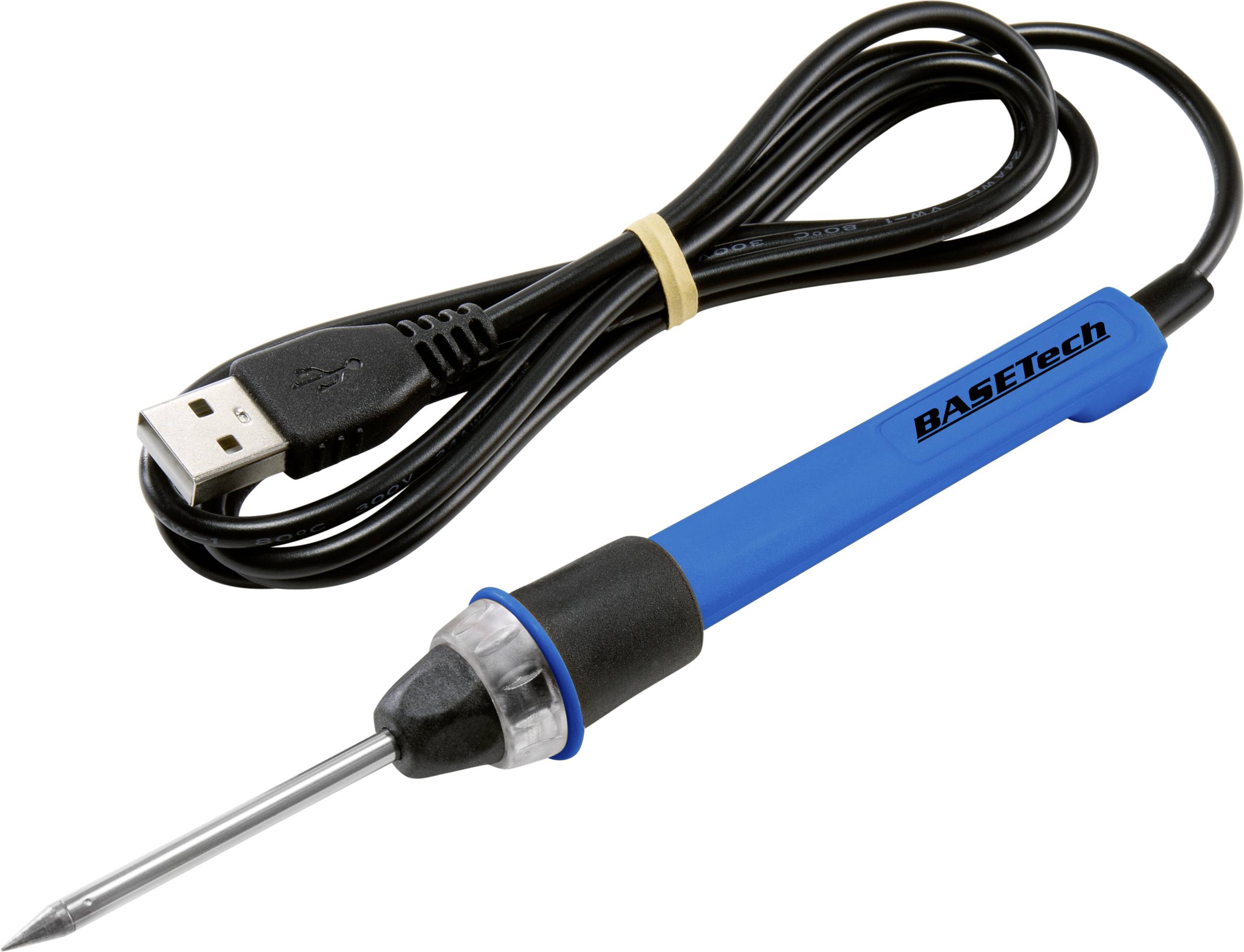 Basetech LWK-171 Set de soudure 5 V/DC 8 W en forme de burin, conique 480 °C (max)-1