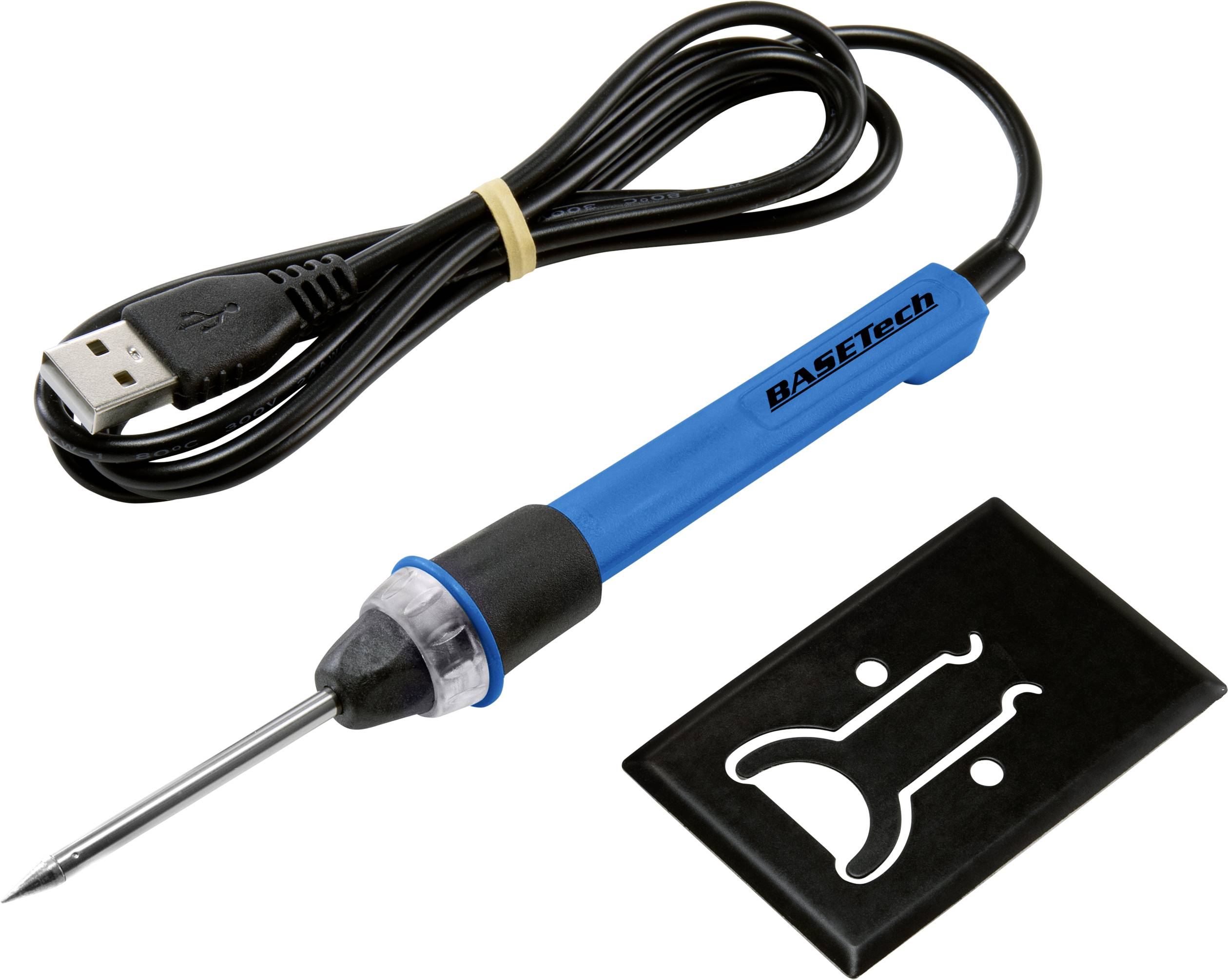 Basetech LWK-171 Set de soudure 5 V/DC 8 W en forme de burin, conique 480 °C (max)-3
