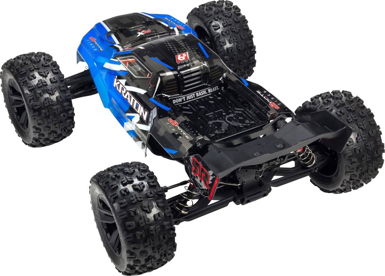 Arrma Kraton BLX brushless 18 Auto RC électrique Monstertruck 4 roues motrices (4WD) prêt à