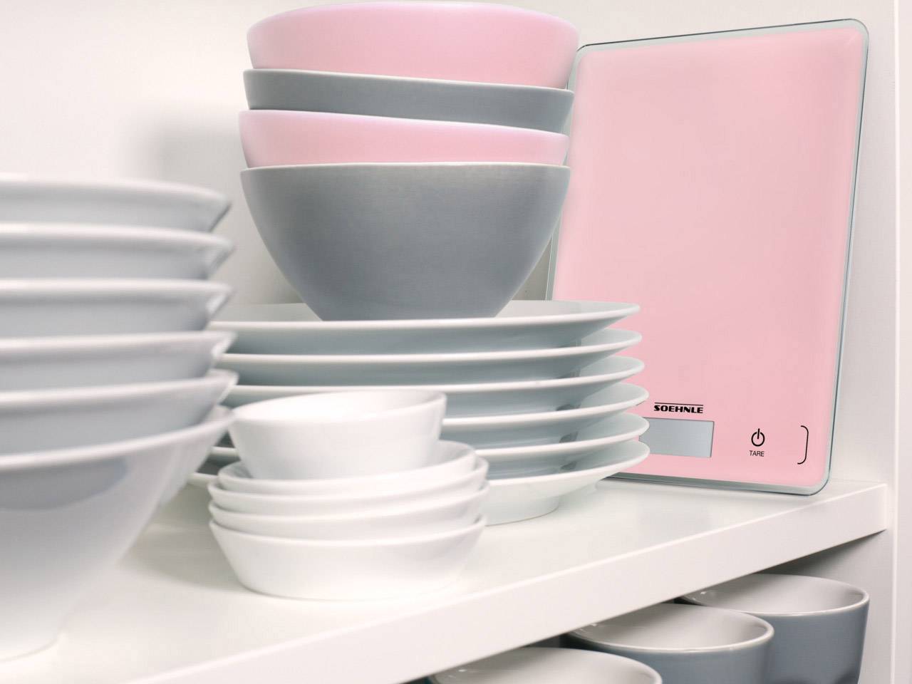 Soehnle KWD Page Compact 300 Delicate Rosé Balance de cuisine numérique avec fixation murale Plage de pesée (max.)=5 kg -4