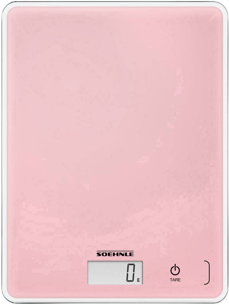 Soehnle KWD Page Compact 300 Delicate Rosé Balance de cuisine numérique avec fixation murale Plage de pesée (max.)=5 kg -13