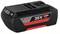 'Batterie Bosch 36V 2.0Ah Li-Ion en noir avec un design rouge et gris. Adaptée aux outils sans fil.'