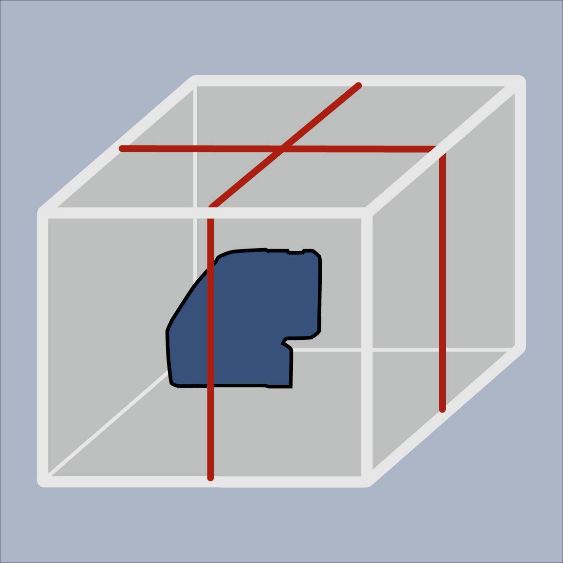 Laser à lignes GLL 3-50, avec récepteur laser LR2, support universel BM1, L-BOXX-8