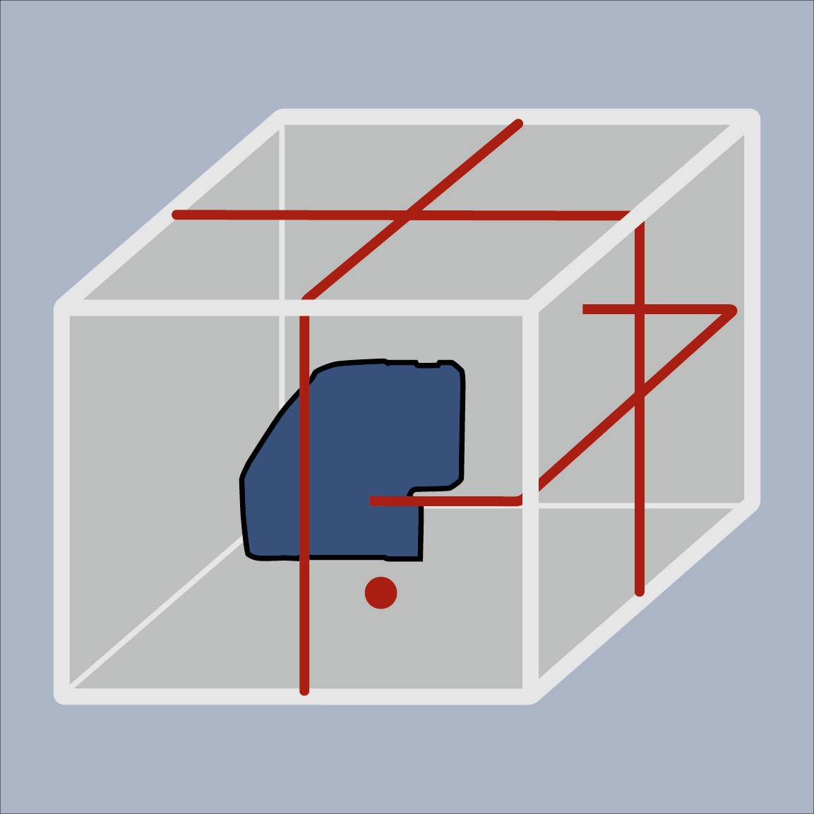 Laser à lignes GLL 3-50, avec récepteur laser LR2, support universel BM1, L-BOXX-10