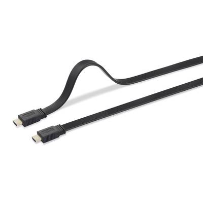 Câble de raccordement SpeaKa Professional SP-8596844 10.00 m noir-0