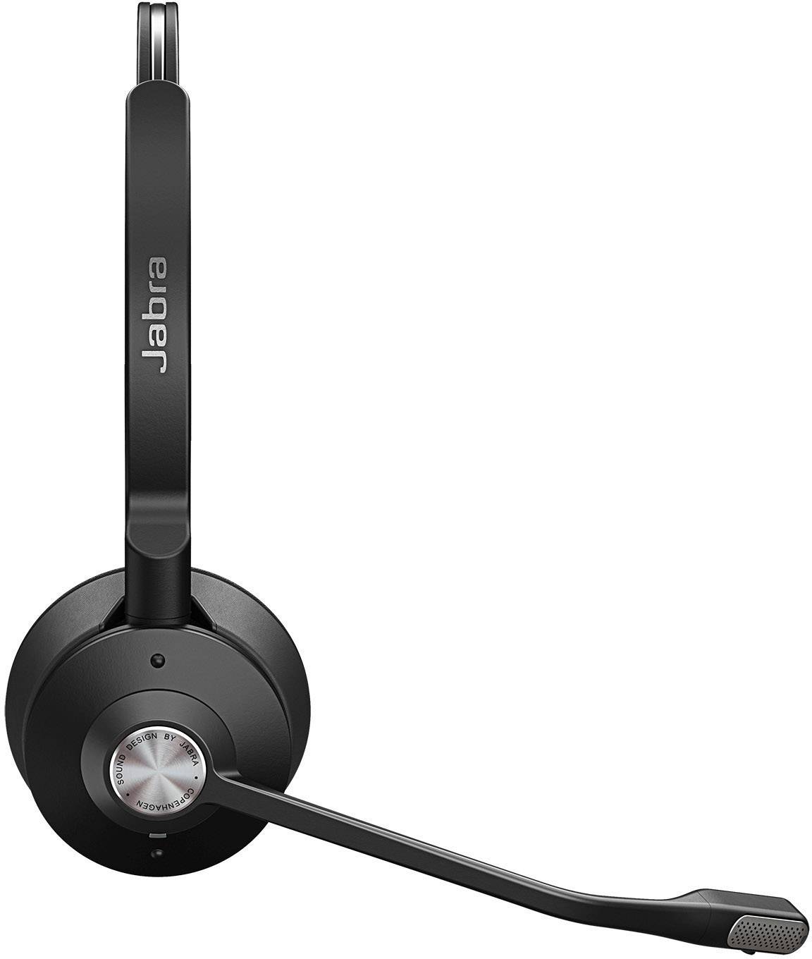 Jabra Engage 65 Stereo Micro-casque supra-auriculaire DECT Stereo noir Noise Cancelling mise en sourdine du microphone t-1
