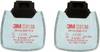 3M D3138 Secure Click P3 R mit Aktivkohle Filtre à particules 2 pc(s)