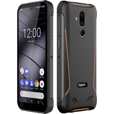 Smartphone 4G Outdoor Gigaset GX290  32 GB 15.5 cm noir, orange 6.1 pouces Android™ 9.0 double SIM